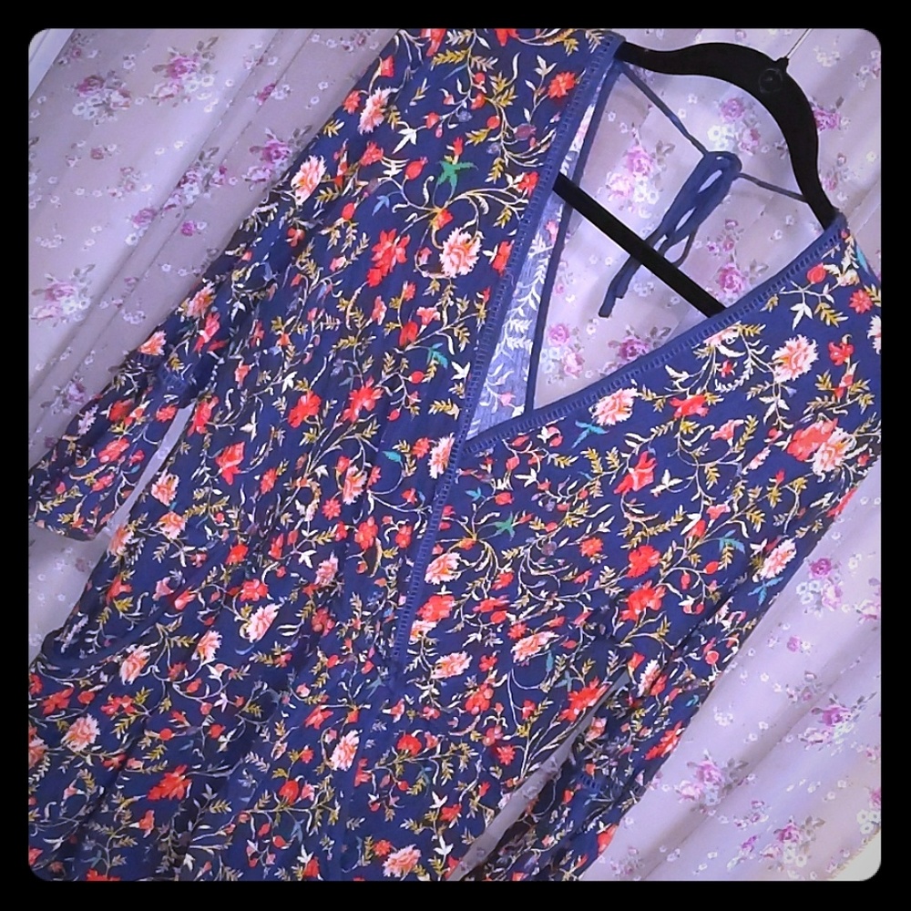 Mossimo boho style romper w/pockets -XXL